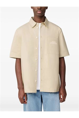 Camicia Drew in cotone beige AXEL ARIGATO | A3980002PALEBEIGE